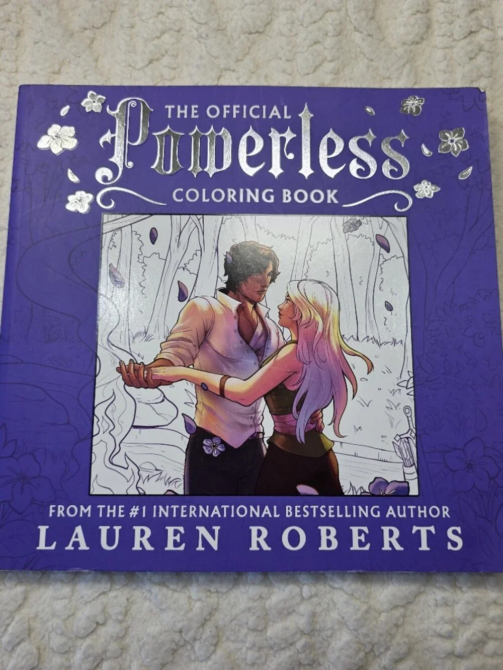 Lauren Roberts Powerless Official Coloring Book Romantasy BookTok